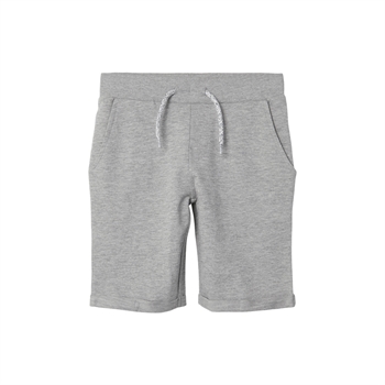 Name It - Nkmvermo Long Swe Shorts Unb F Noos - Grey Melange